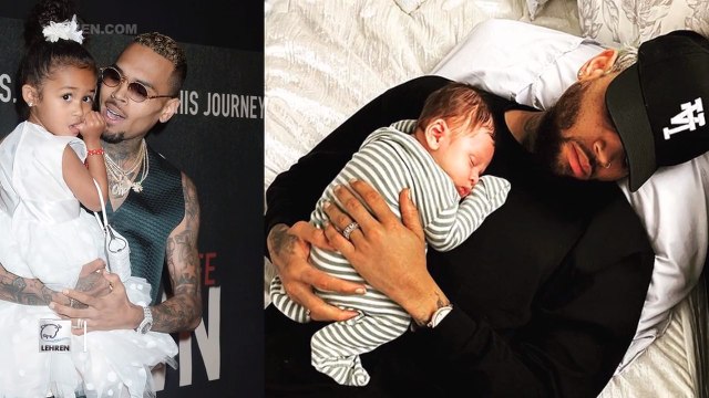 Chris Brown Proves He Is A Hands On Dad To Royalty & Aeko!