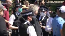 Jeremy Corbyn's brother arrested again at another anti-lockdown protest in London