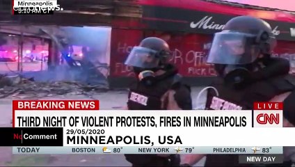 Μινεάπολις: Συνεργείο του CNN συνελήφθη σε απευθείας μετάδοση