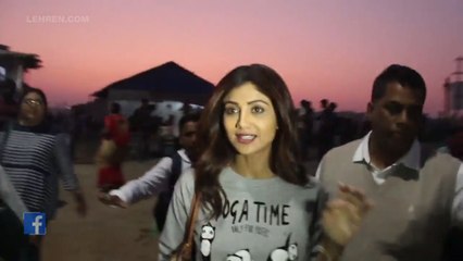Shilpa Shetty Spotted On The Sets Of Hungama 2