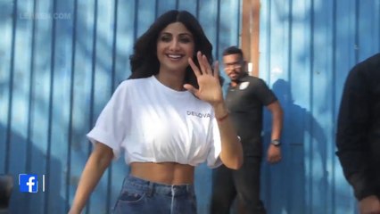 Shilpa Shetty’s Fun Moment With Team Nikamma On The Sets of Bigg Boss 13