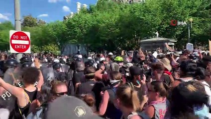 ABD’de Floyd cinayeti protestoları başkente sıçradı