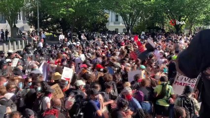 ABD’de Floyd cinayeti protestoları başkente sıçradı
