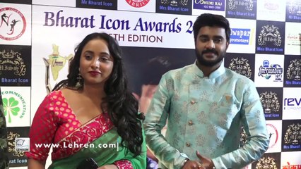Chintu Pandey और Rani Chatterjee मीडिया के सामने नजर आये मस्तीभरे अंदाज में