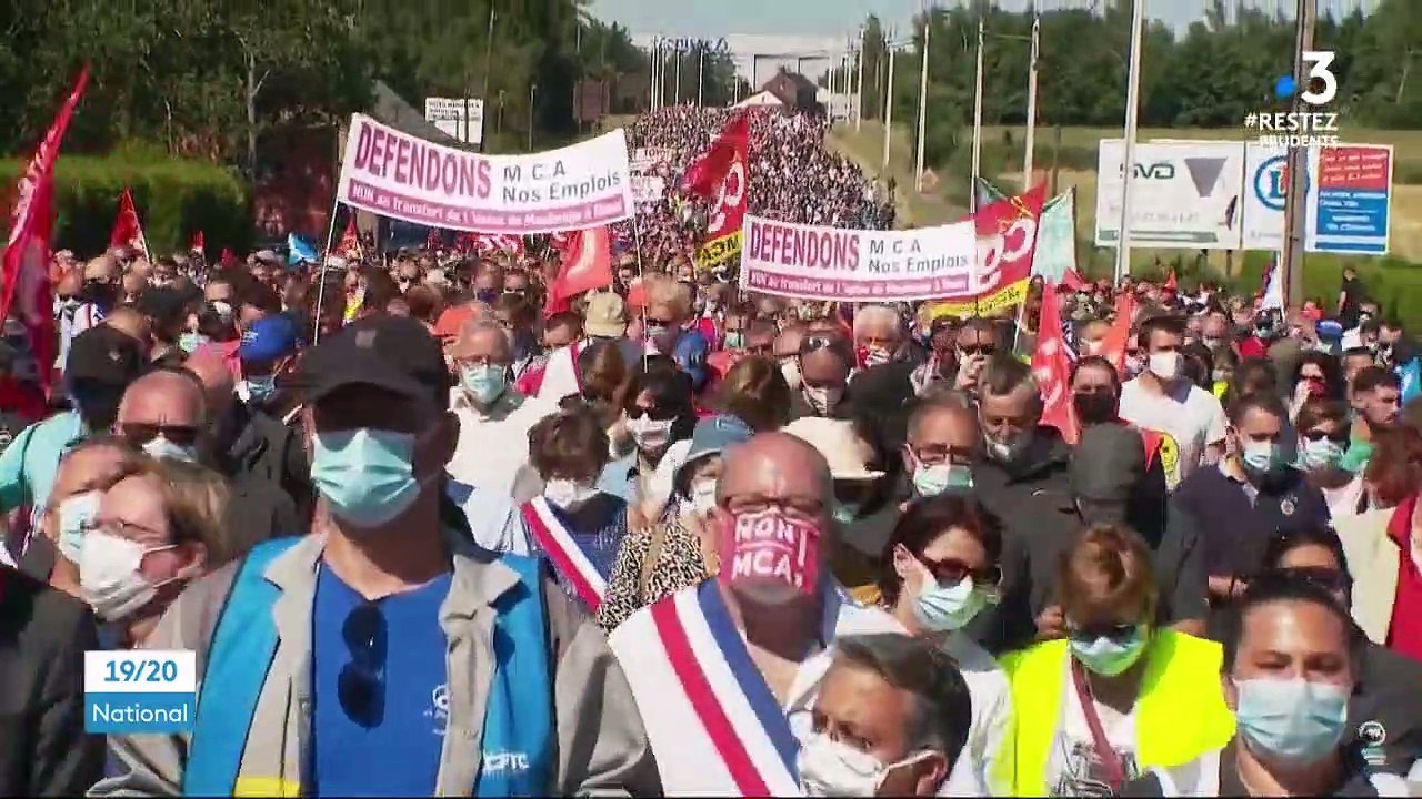 Fermeture d'usines Renault : les salariés d'une filière de la marque manifestent