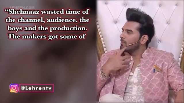 Mujhse Shaadi Karoge: Paras Chhabra Slams Shehnaaz Gill For Wasting Everyone’s Time