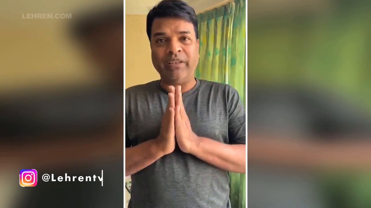भरत जाधव ह्यांनी सर्वांना घरीच थांबण्याची केली विनंती