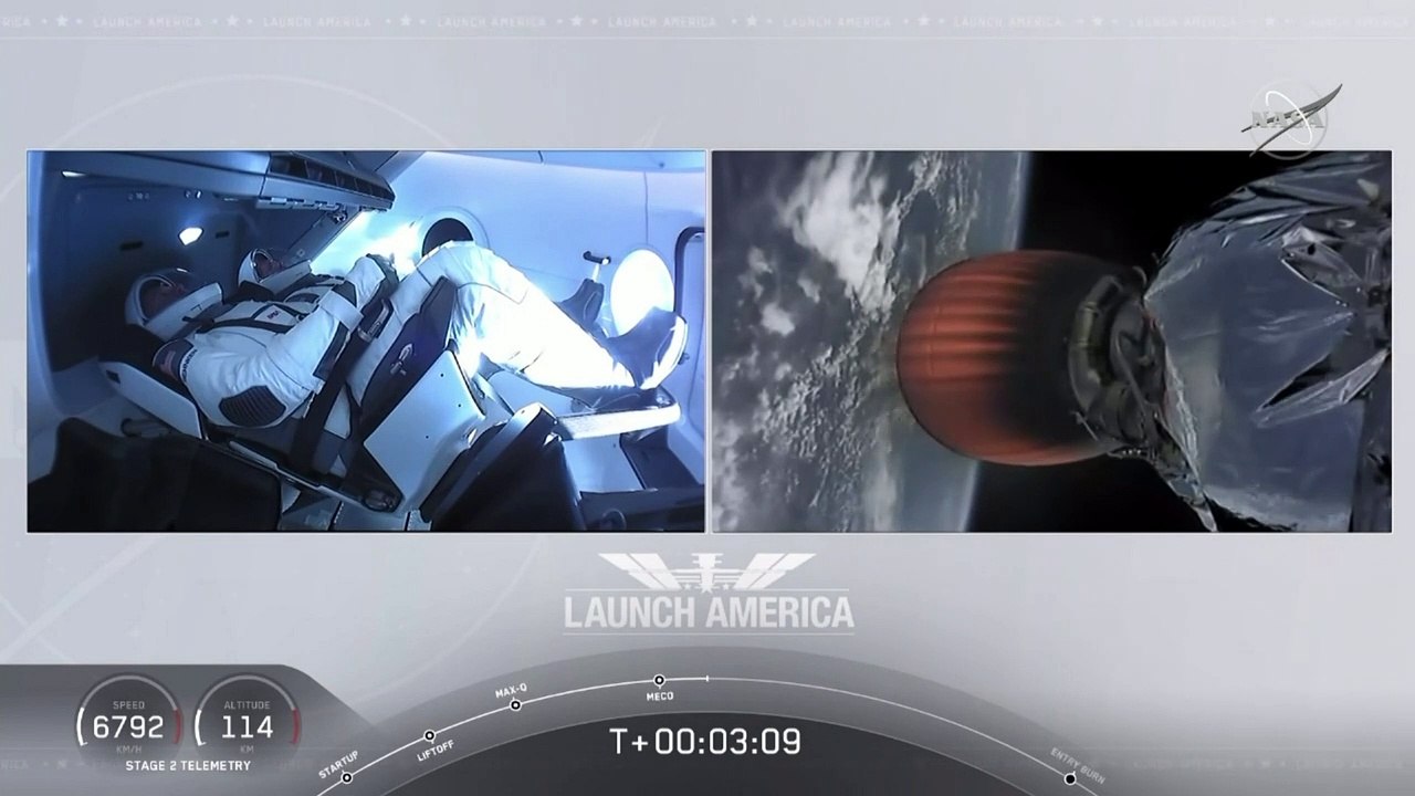 SpaceX no ar!