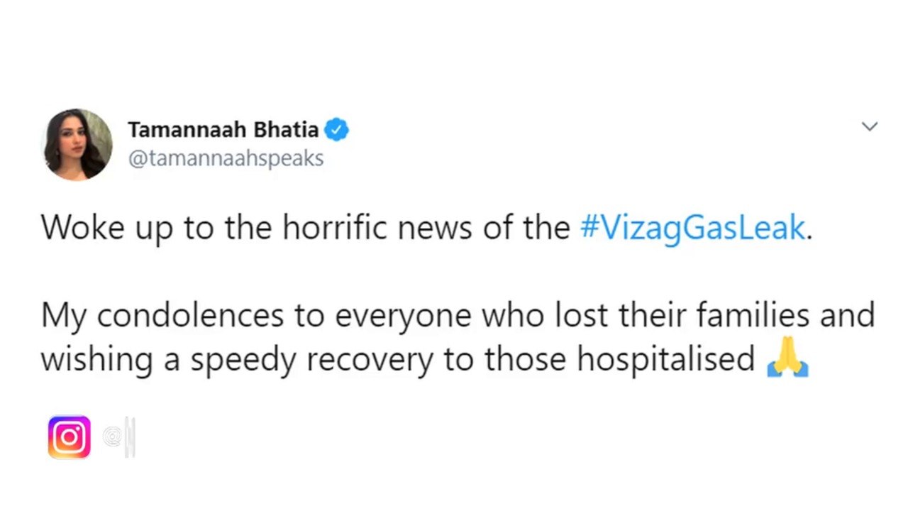 Celebs REACT To Vizag Gas Leak Tragedy