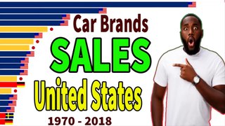 Top Popular Car Brands by Sales in United States 1970 - 2018