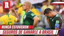 Carlos Osorio : 'Hubo un silenció cuando pregunte si estaban listos para enfrentar a Brasil'
