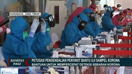 Download Video: Angka Kasus Corona Tinggi, BIN dan Pemkot Surabaya Gelar Tes Cepat Massal