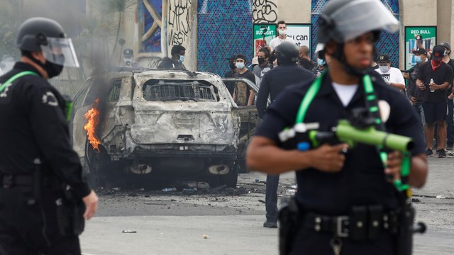 US anti-racism protests: Curfews in place in more than 12 cities