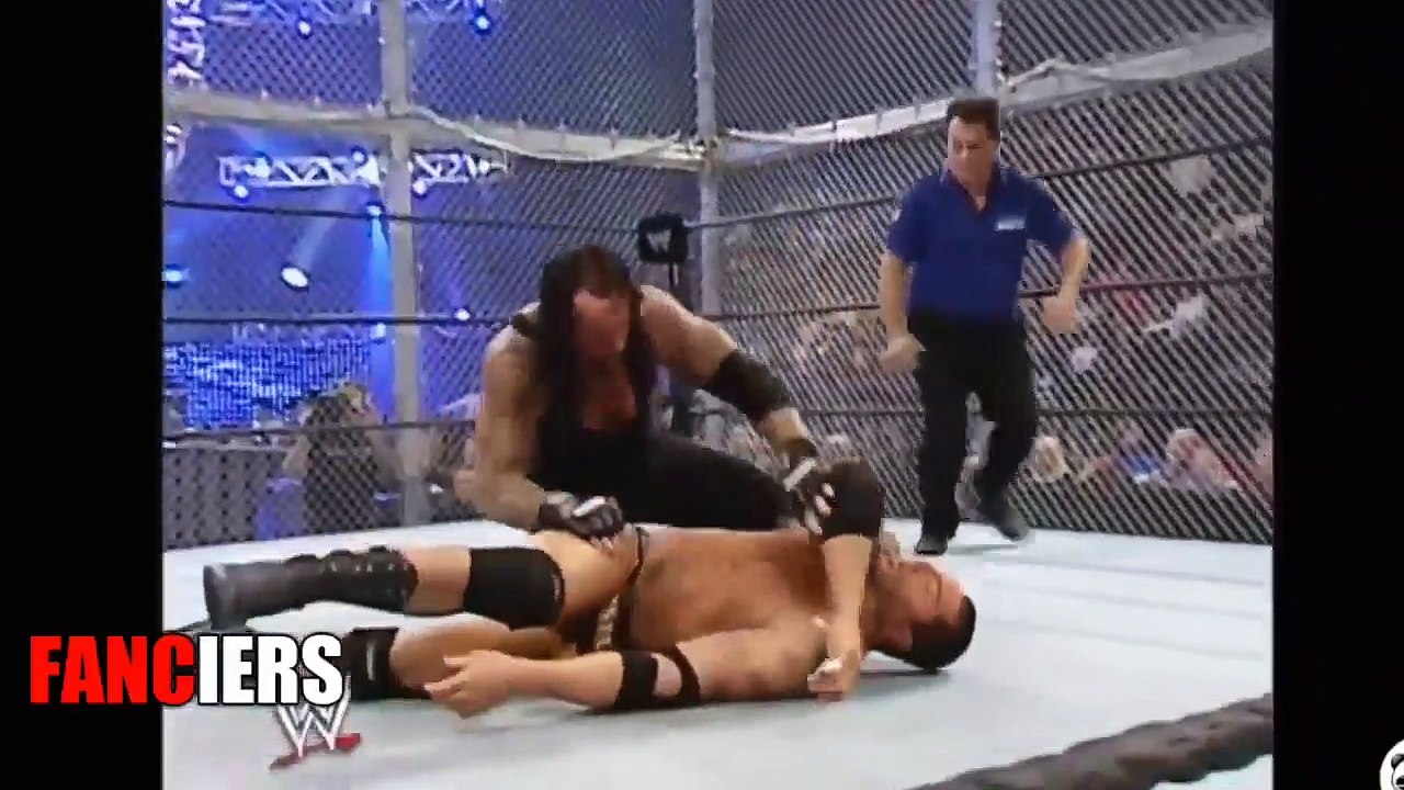 Undertaker vs Batista vs Goldberg  Hell In A Cell Match HD  Survivor Series 2007