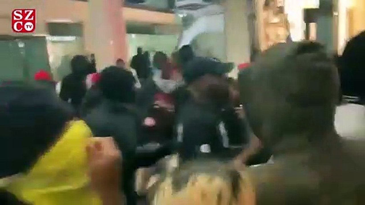 ABD'de gösteriler amacından saptı: Mağaza yağma...