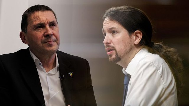 Todos terroristas menos el etarra Otegui y el padre 'frapero' de Pablo Iglesias