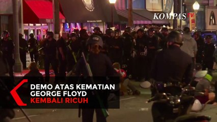 Los Angeles Kerahkan Militer Amankan Demo Atas Kematian George Floyd
