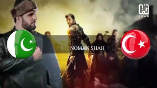 Dirilis Ertugrul Theme Song in Urdu  Ertugrul Ghazi song Tribute by Noman Shah