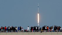 SpaceX and NASA astronauts make historic launch