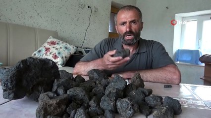 Adaçayı ve kekik toplarken göktaşı bulduğunu iddia etti