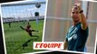 Cristiano Ronaldo martyrise un gardien à l'entraînement - Foot - WTF