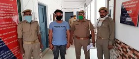 शामली- कांधला पुलिस ने 15 हजार रूपए के इनामी बदमाश को किया गिरफ्तार