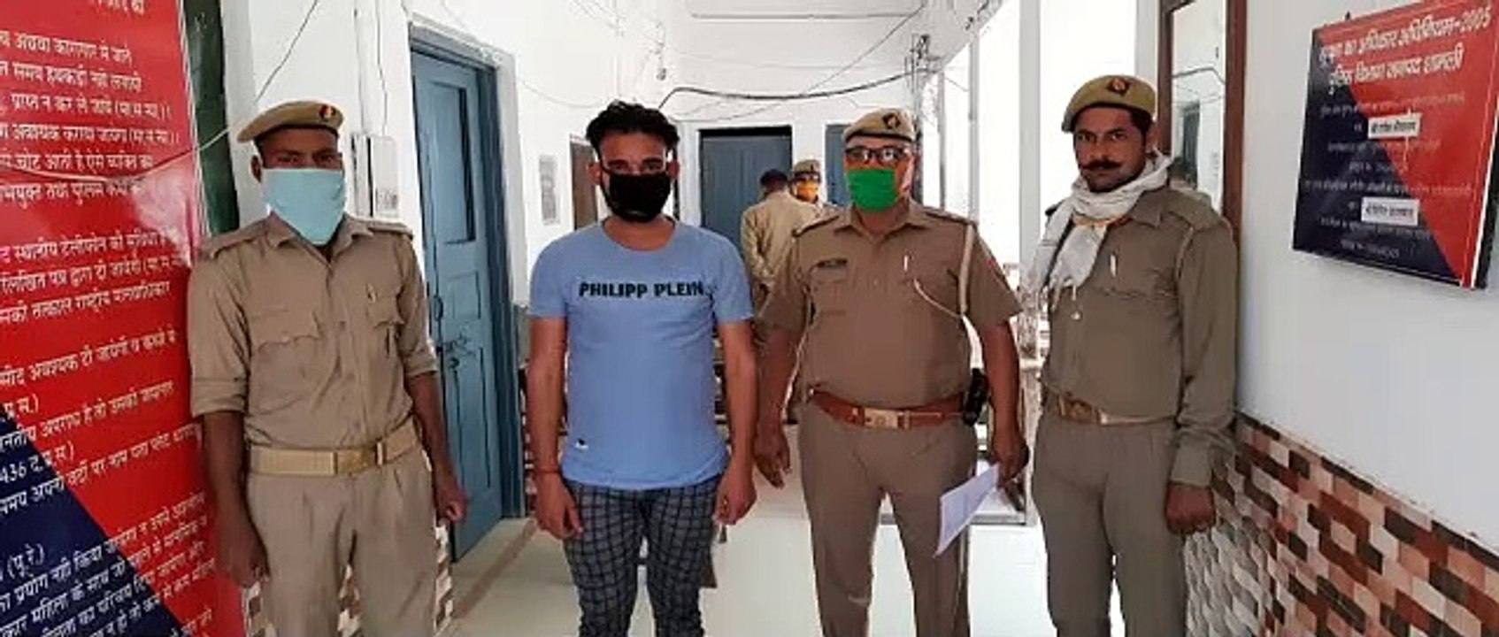 शामली- कांधला पुलिस ने 15 हजार रूपए के इनामी बद...