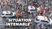 Manifestations pour George Flyod: À New York, une voiture de police fonce dans une foule
