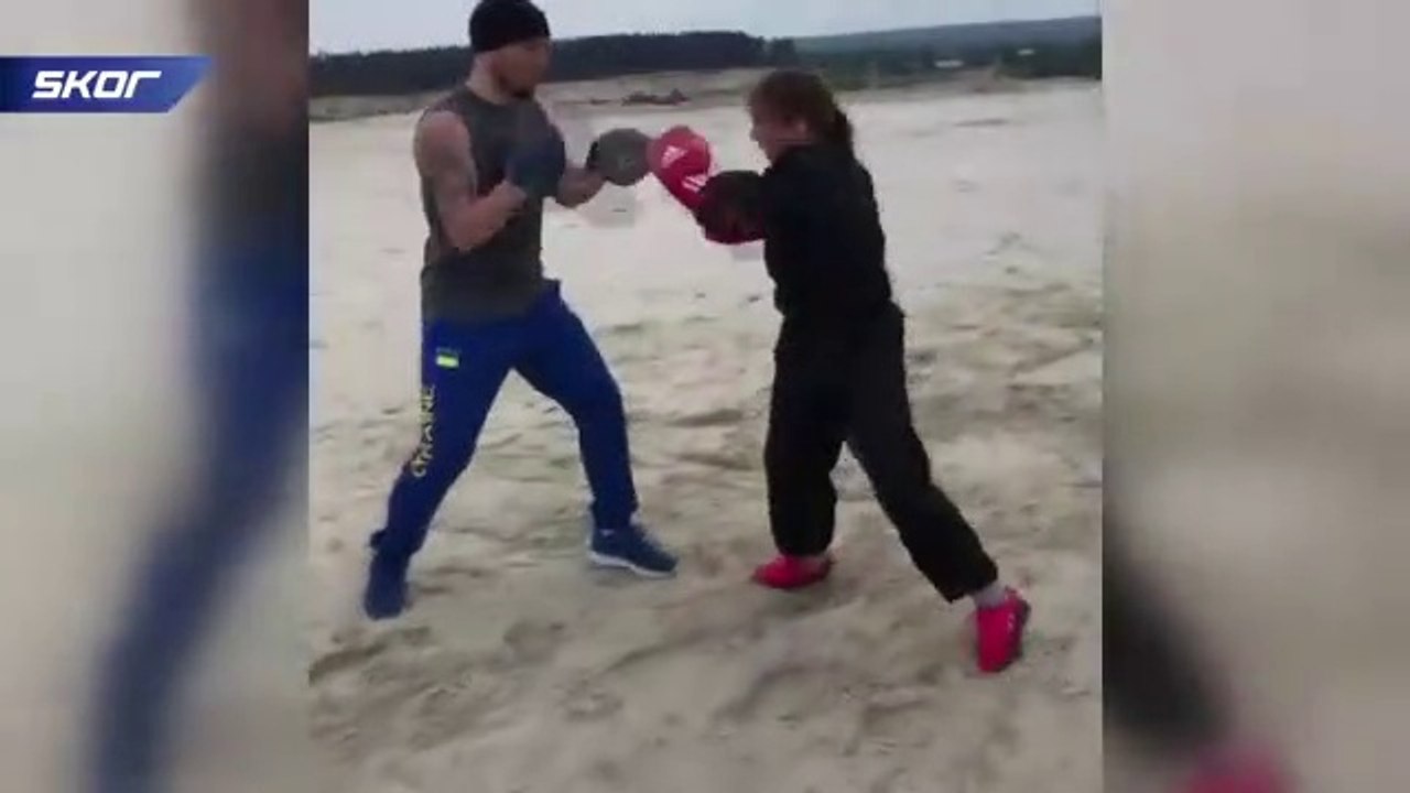 12 yaşındaki 'Pembe Panter' lakaplı boksör Kira Makogonenko'ya tatil yok