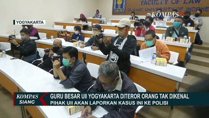 Guru Besar UII Diteror Orang Tak Dikenal, Pihak UII akan Lapor Polisi