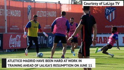 Atletico prepare for LaLiga resumption