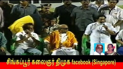 Senior actors contribute funds to CM Kalaignar Karunanidhi for Kargil Relief Fund. Part 3