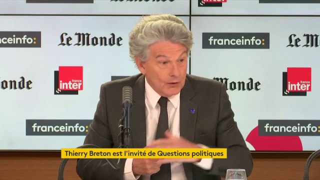 Thierry Breton, commissaire européen pour le Marché intérieur : Au niveau de la Commission européenne je sais qu’il faut vraiment se battre pour se préparer à un retour lent.