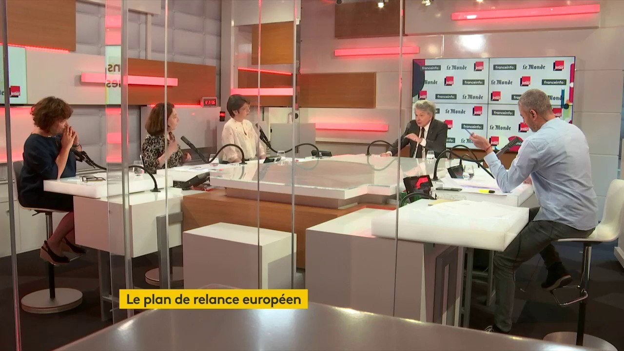 Plan de relance européen : "Il est faux de dire que c'est le contribuable dans chacun des pays qui paiera", dit Thierry Breton