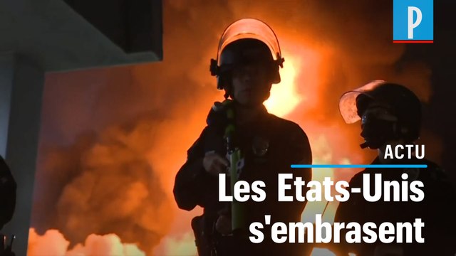 Mort de George Floyd : pillages et actes de vandalisme se multiplient aux Etats-Unis