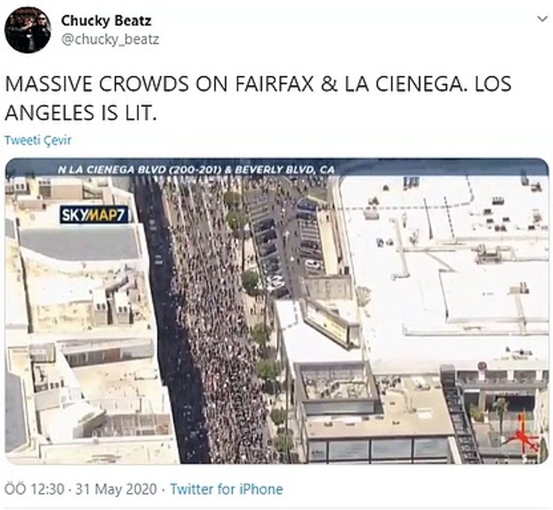 Amerika'daki Halk Protestosu Büyüyor