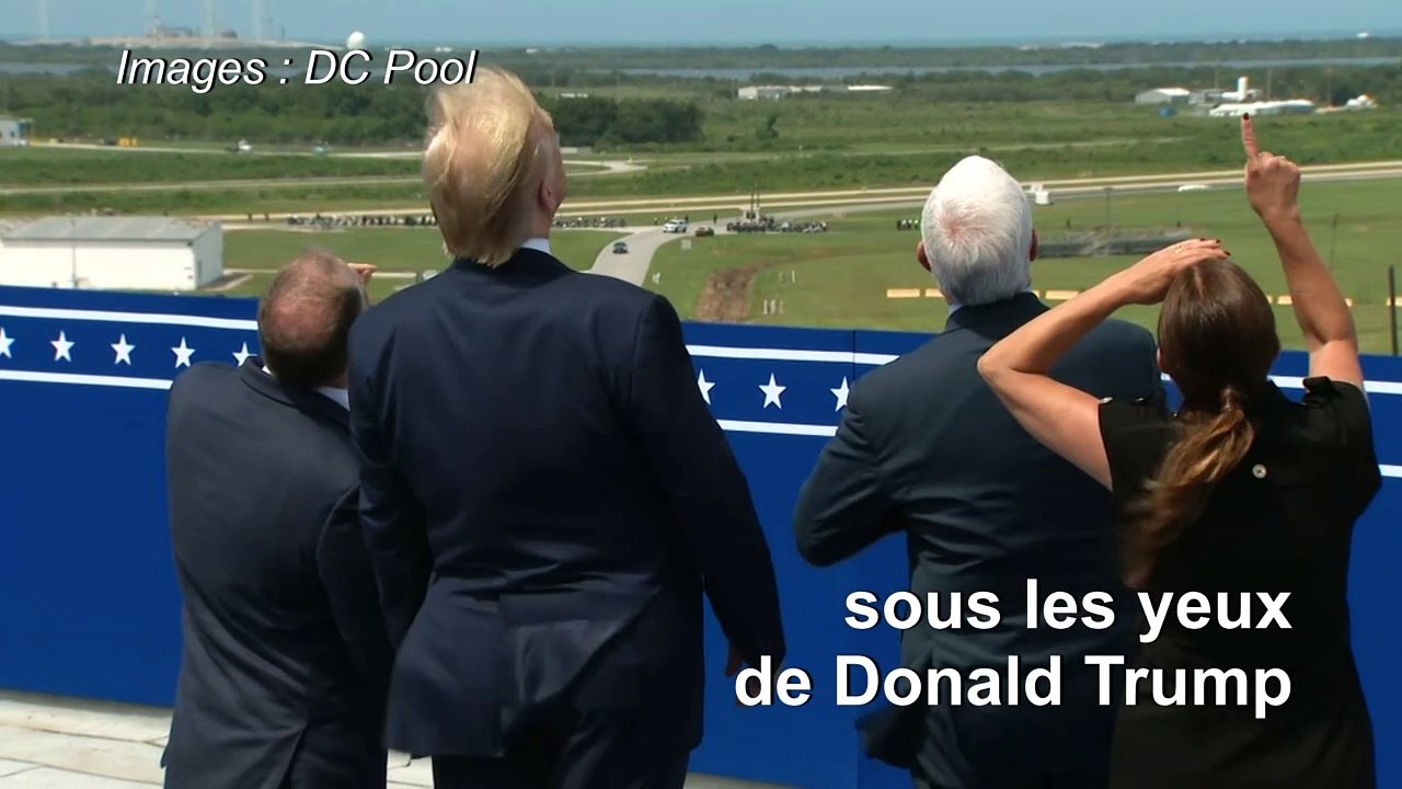 SpaceX lance deux astronautes dans l'espace, une "nouvelle ère spatiale"