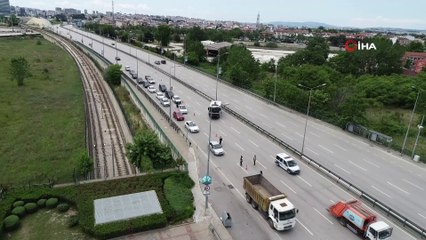 Kısıtlamanın son gününde Bursa polisi denetime aralıksız devam ediyor