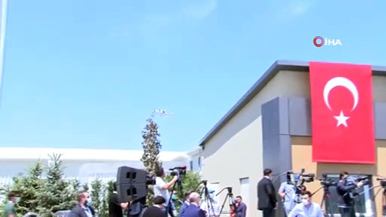 Cumhurbaşkanı Recep Tayyip Erdoğan Helikopter ile Açılışa Geldi