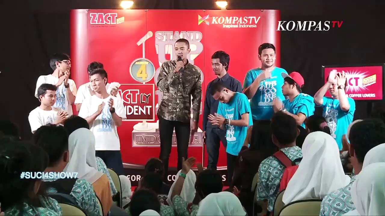 Stand Up Comedy Arif Alfiansyah Bocorin Ciri Siswa SMA Alay Kalo Pacaran... - SUCI 4