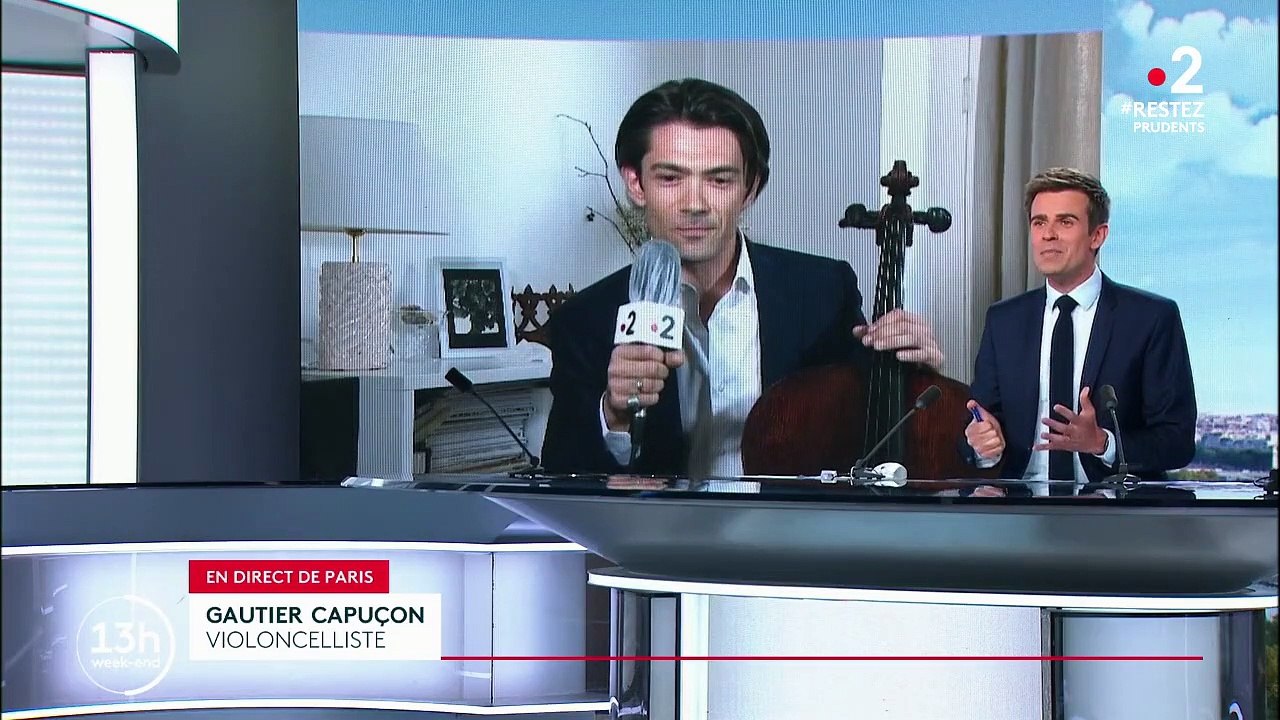 Le violoncelliste Gautier Capuçon initie avec d'autres musiciens cet été une "tournée solitaire mais solidaire" en France