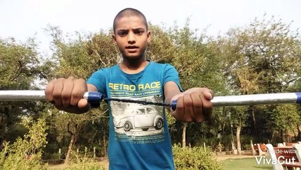 एक ही  Nunchaku को दोनों हाथो की हथेलियो पर कैसे घूमाये by-Rudra Martial arts.