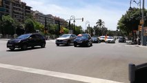 Unos 300 vehículos reivindican la dimisión del Gobierno