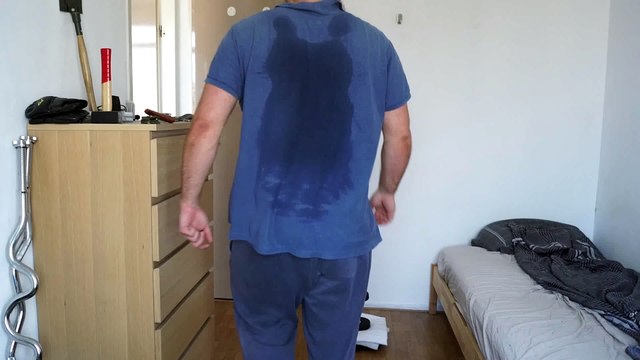 5 KG dumbbell 15 cm broad pinch grip curls with right x 6