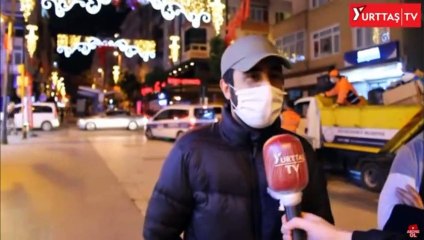 Sokak röportajında "AKP'ye oy vermeyeceğim" deyince tartışma çıktı: O zaman metrobüse binme!