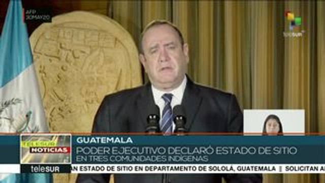 Guatemala: estado de emergencia en tres comunidades indígenas