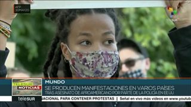 Protestas contra el asesinato de George Floyd llegan a Berlín y Toront