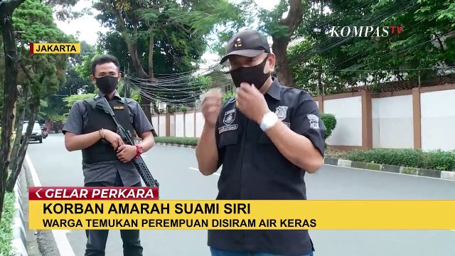 Viral! Warga Temukan Perempuan Disiram Air Keras