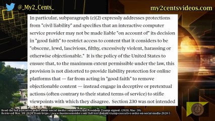 What Trump Should Do about Twitter Censorship (2 Day with 2 Cents Podcast)