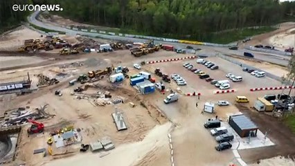 Streit um Schifffahrtskanal in Polen - Umweltschützer protestieren